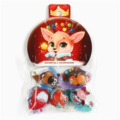 Конфеты шоколадные 5 шт. «Олень»