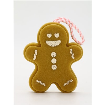 Подарочный набор новогодний: гель для душа и мочалка для тела, аромат ванильный милкшейк, URAL LAB