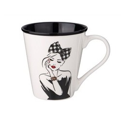 Кружка 340мл FASHION QUEEN фрф LEFARD