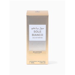 Парфюмерная вода унисекс Milestone SOLE BIANCO, 35 мл (мотив TOM FORD EAU DE SOLEIL BLANC)