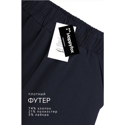 Женские брюки из футера двухнитки Happyfox