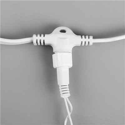 УЦЕНКА Гирлянда «Занавес», 2×3 м, IP44, УМС, 760 LED, 220 В, белая нить, свечение белое