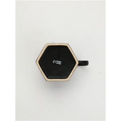 Кружка чайная керамическая «100% мужик», 400 мл