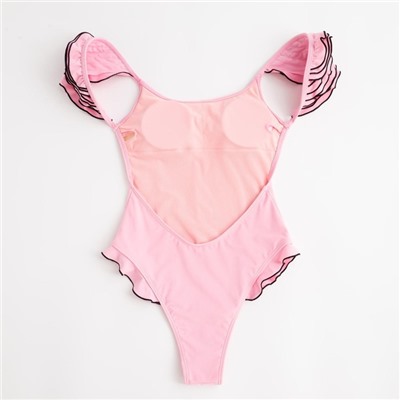 Купальник женский слитный MINAKU Summer rose, размер 50, розовый