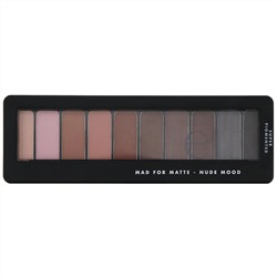 E.L.F., Mad for Matte, палетка теней для век, нюдовые оттенки, 14 г (0,49 унции)