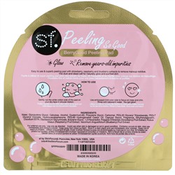 SFGlow, Peeling So Good, BerryGood Peeling Pad, 1 Pad, 7 ml (0.24 oz)