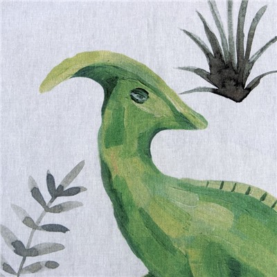 Пододеяльник 1.5-спальный «Этель» Just dino, 143×215 см, бязь