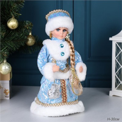 Фигурка Снегурочка 30 см / 23B12-12 /уп 36/ музыкальная