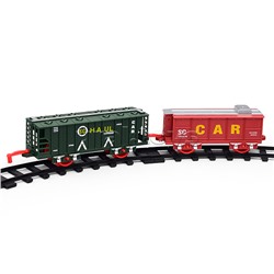 Железная дорога "Train electric steam-1" в коробке
