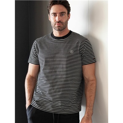 Футболка из премиального хлопка с эластаном