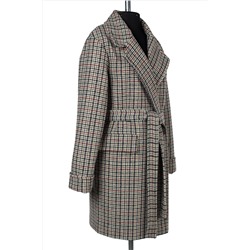 01-10121 Пальто женское демисезонное (пояс)