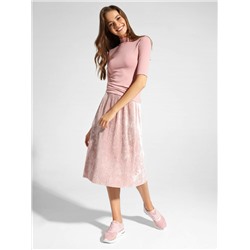 Юбки CONTE MADEMOISELLE Велюровая юбка с плиссировкой