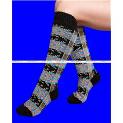 2 ПАРЫ - Гольфы женские теплые шерстяные высокие арт. 4А54