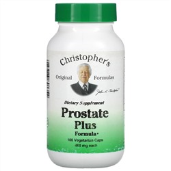 Christopher's Original Formulas, Prostate Plus Formula, 460 mg, 100 Vegetarian Caps
