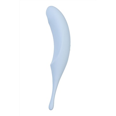 Голубой вакуум-волновой стимулятор клитора Satisfyer Twirling Pro