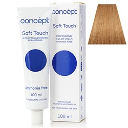 CONCEPT Soft Touch Крем-краска для волос без аммиака 8.0 блондин светлый 100 мл
