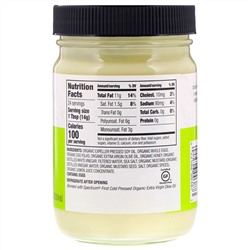 Spectrum Culinary, Органический майонез с оливковым маслом, 12 жидких унций (354 мл)