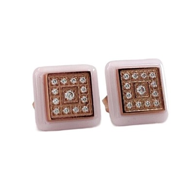 Серьги с керамикой