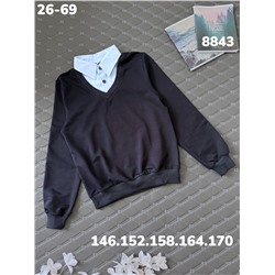 Джемпер 8843 голубой