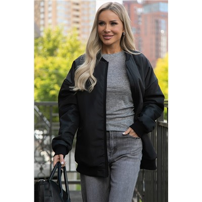 Бомбер утепленный Бинго (черный) Б14417-46М