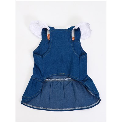 Платье для животных «Стиль», под джинсу, M, ДС 30, ОГ 40 см