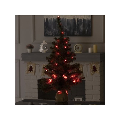 Гирлянда «Нить» 5 м роса, IP20, серебристая нить, 50 LED, пульт ДУ, свечение RGB, USB