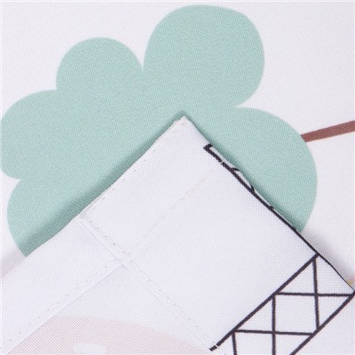 Шторы портьерные «Этель. Город», 145×260 см, 2 шт., габардин