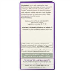 New Chapter, 40+ Every Man's One Daily Multi, мультивитамины для мужчин, 72 растительные таблетки