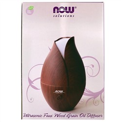 Now Foods, Solutions, ультразвуковой распылитель масла с корпусом, отделанным под дерево, 1 шт.