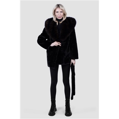 02-3287 Пальто женское шубка эко-мех