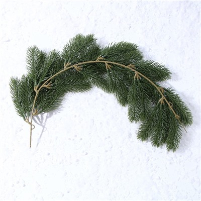 Ветка декоративная новогодняя, 62 см