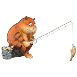 Фигурка КОТОФЕЙ ОЗОРНЫЕ КОТЫ 18х10х12,5см
