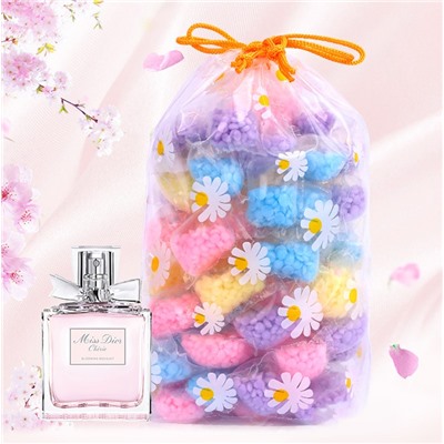 Парфюмированный кондиционер для белья в гранулах 100 капсул ассорти в мешочке