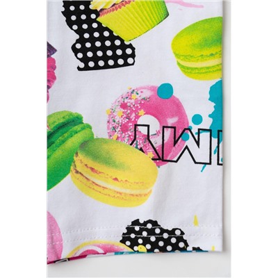 Брюки трикотажные для девочек (легинсы укороченные), 2 пары в комплекте PLAYTODAY, 1240210