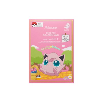 JMsolution Маска-салфетка омолаживающая с коллагеном (Джиглипаф) Deco Pick Collagen Mask