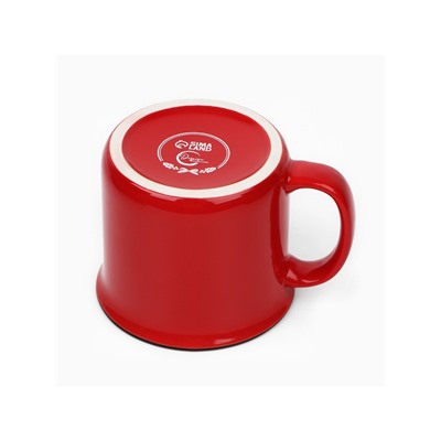 Кружка керамическая, новогодняя «Гирлянда», 450 мл