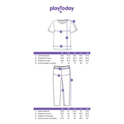 Комплект трикотажный для мальчиков: фуфайка (футболка), брюки