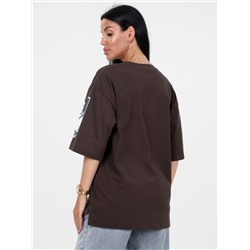 Футболка "Гламур" (Кофе)