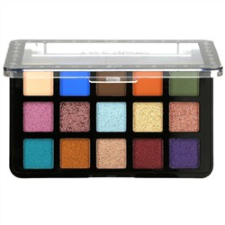 J.Cat Beauty, Dia & Noche, Tri-Element 15 Eyeshadow Palette, DNP101 Dia, 0.56 oz (16 g)