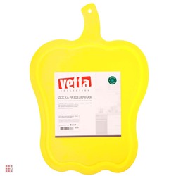 VETTA Доска разделочная, фигурная, "Перчик", 2 цвета, 37x26