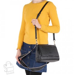 Сумка женская кожаная 6051VG black Vitelli Grassi