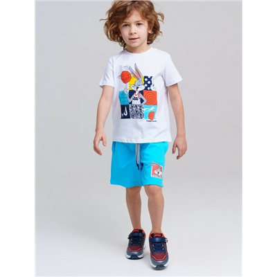 Комплект трикотажный для мальчиков: фуфайка (футболка), шорты