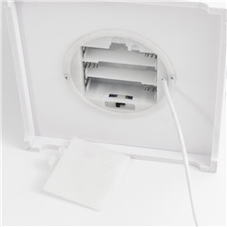 Ночник «Звездный» LED от батареек 3хААА USB синий 15×15×15 см RISALUX