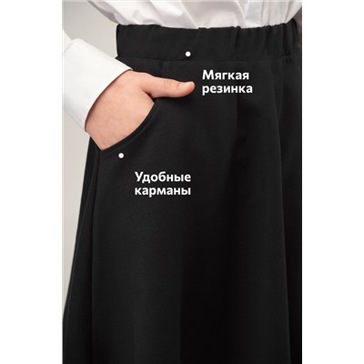 Юбка для девочки из футера Happyfox