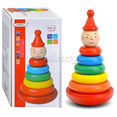 Пирамидка "Клоун"