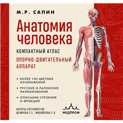 Эксмо М. Р. Сапин "Анатомия человека. Компактный атлас. Опорно-двигательный аппарат"