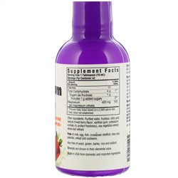 Bluebonnet Nutrition, жидкий цитрат магния, ягодный вкус, 472 мл (16 жидк. унций)