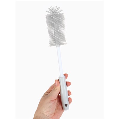 Ёршики для бутылок и сосок, набор 3 шт., серый, в коробке, M&B