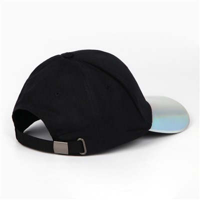 Кепка женская WTF, чёрная, р-р 56