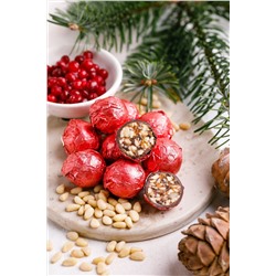 Кедровый грильяж с клюквой / 120 г / ТМ Сибирский кедр